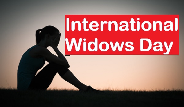 International widow’s day 2022