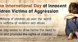 International day of innocent children victim of aggression