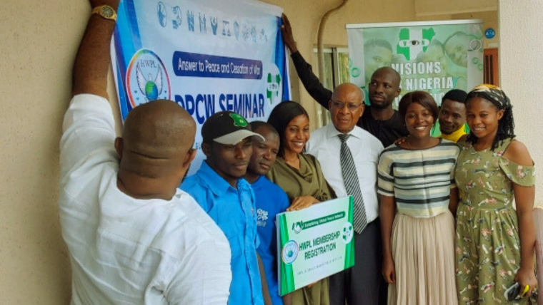 VISIONS FOR NIGERIA FOUNDATION HOLDS PEACE SEMINAR IN PARTNERSHIP WITH HWPL